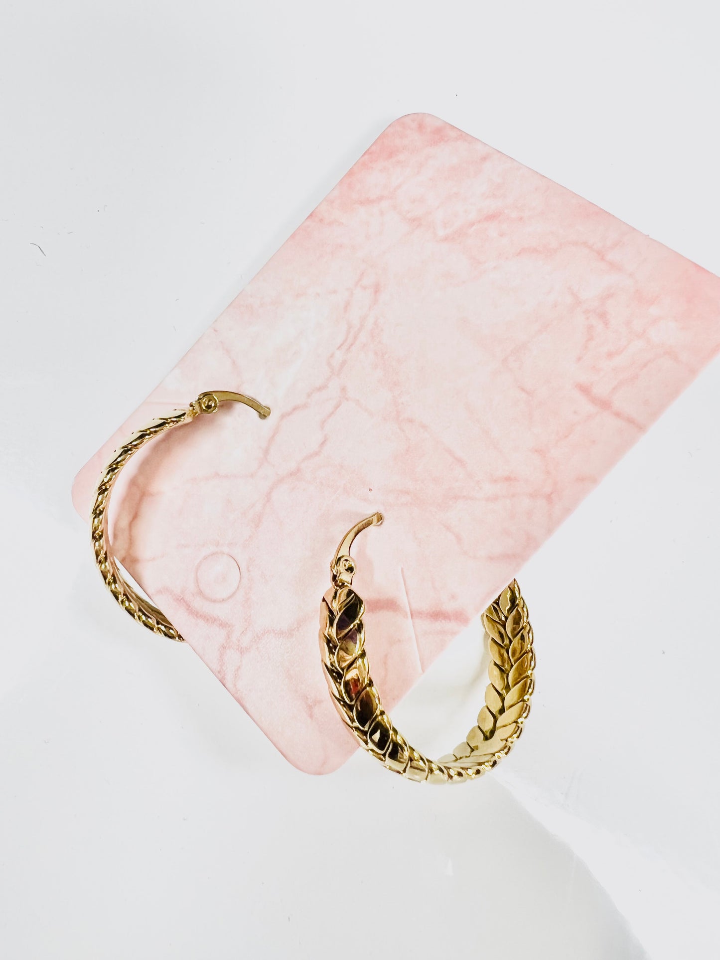 Braided Hoops (Gold, Silver) by Yomi Styling