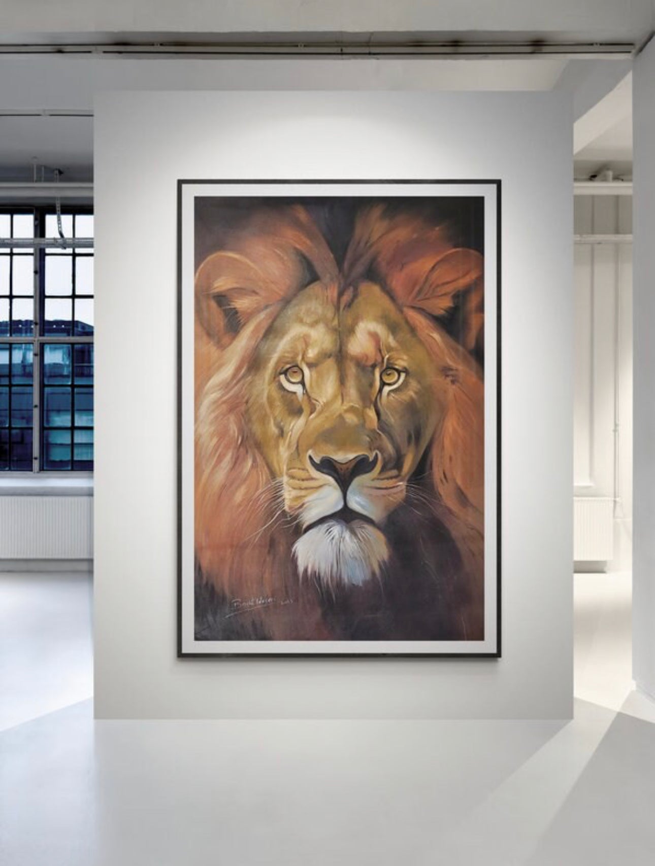 Pride - Lion Painting