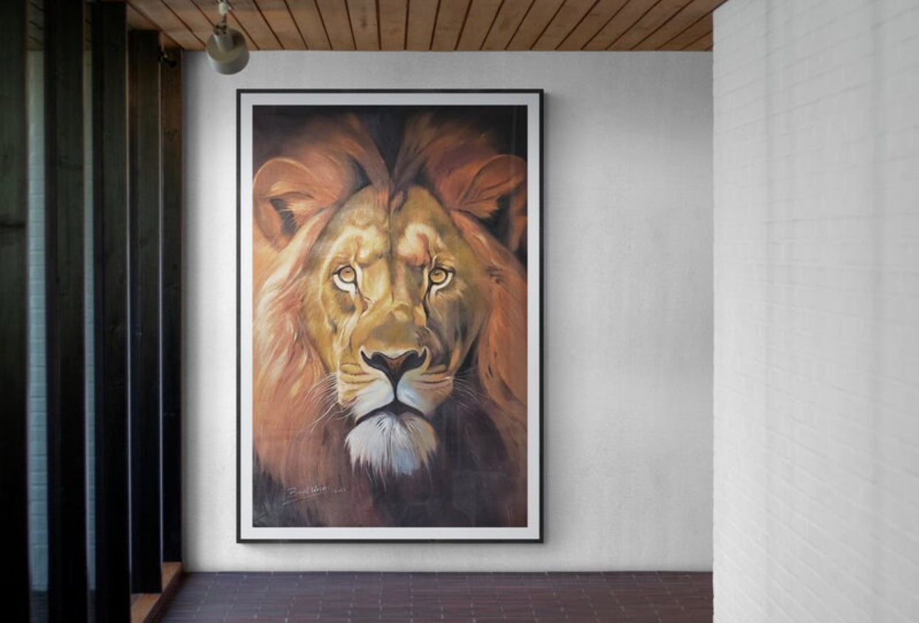 Pride - Lion Painting
