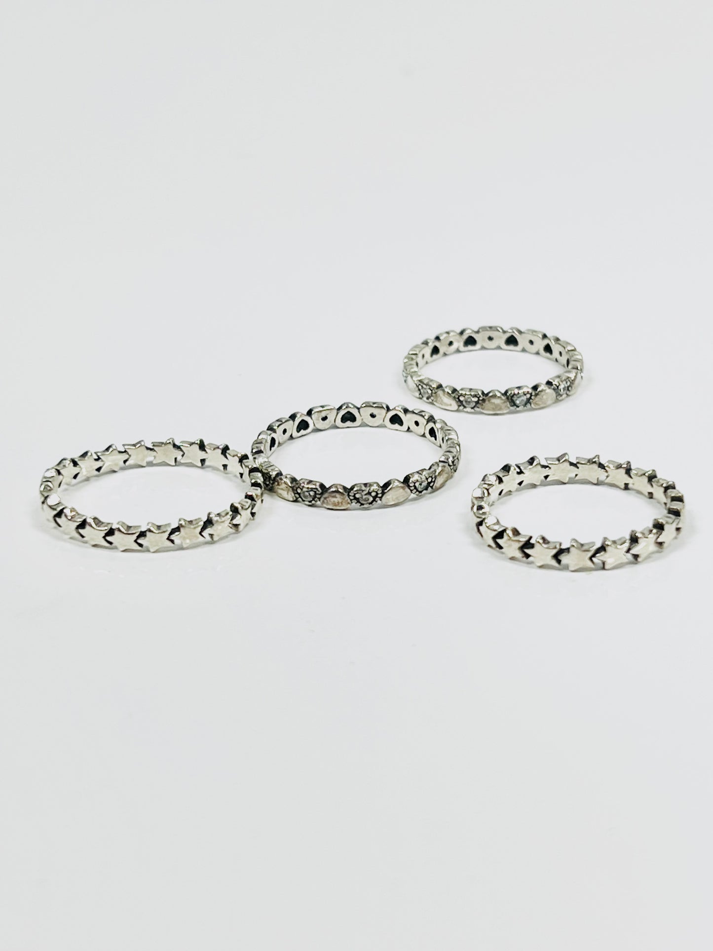 Assorted Silver Rings (Separate) by Yomi Styling