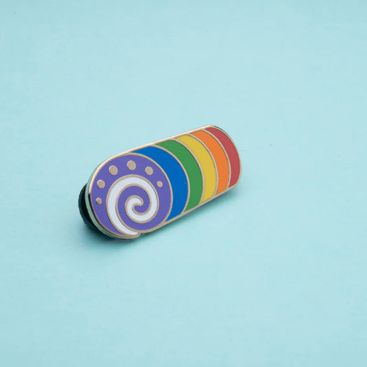 Rainbow Cake Roll Pins by Muka